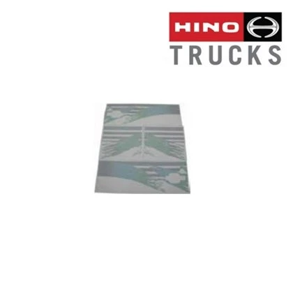 HINO STICKER BODY CABIN D. BLUE 98-03